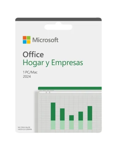 Microsoft Office Hogar y Empresas 2024 1 Usuario Licencia Permanente