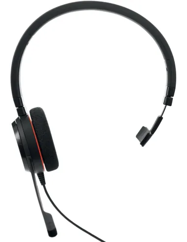 Jabra Evolve Auricular Monoaural USB-A Negro
