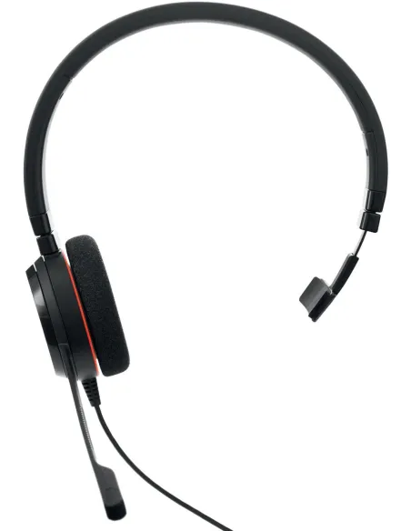 Jabra Evolve Auricular Monoaural USB-A Negro