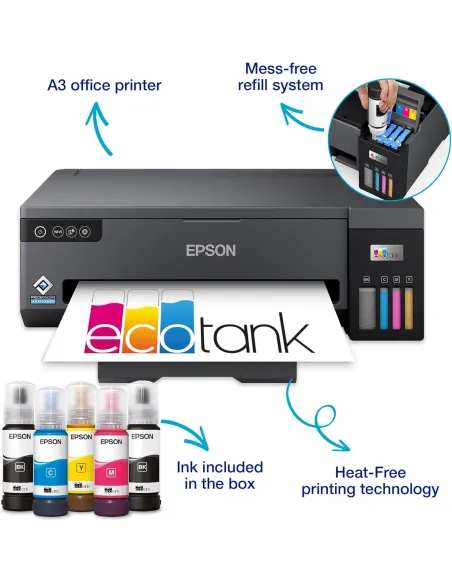 Epson EcoTank ET-14100 Impresora de Tinta A3 Color WiFi