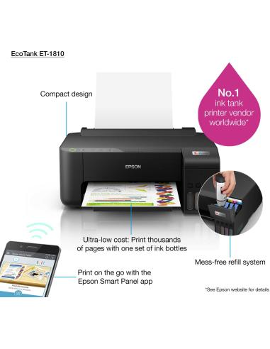 Epson EcoTank ET-1810 Impresora de Tinta Color WiFi