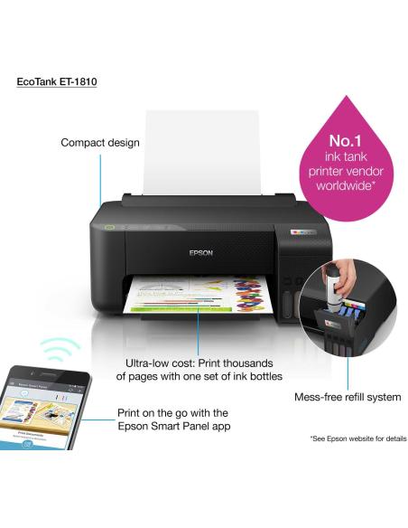 Epson EcoTank ET-1810 Impresora de Tinta Color WiFi