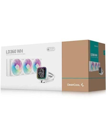 Deepcool LD360 RGB Kit de Refrigeración Líquida 360mm Blanca