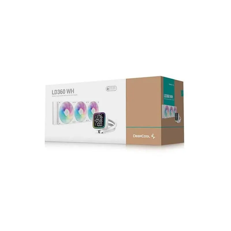 Deepcool LD360 RGB Kit de Refrigeración Líquida 360mm Blanca