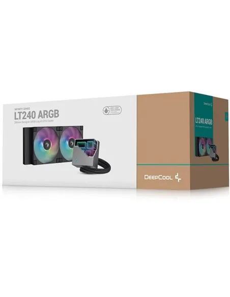 Deepcool LT240 ARGB Kit de Refrigeración Líquida 240mm Negra