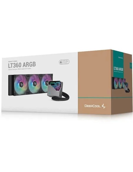 Deepcool LT360 ARGB Kit de Refrigeración Líquida 360mm Negra