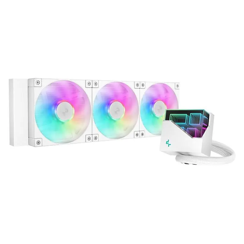 Deepcool LT360 ARGB Kit de Refrigeración Líquida 360mm Blanca