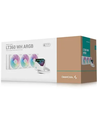Deepcool LT360 ARGB Kit de Refrigeración Líquida 360mm Blanca