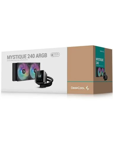 DeepCool Mystique Kit de Refrigeración Líquida 240mm aRGB Negro