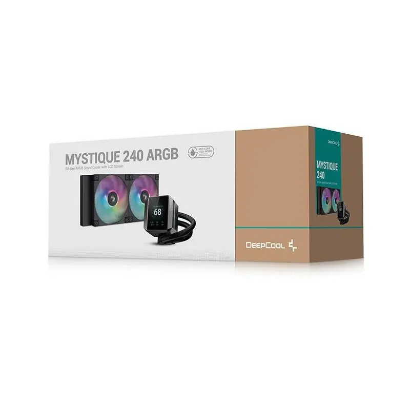 DeepCool Mystique Kit de Refrigeración Líquida 240mm aRGB Negro