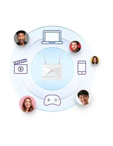 D-Link G416 Eagle Pro AI G416 AX1500 4G+ Smart Router