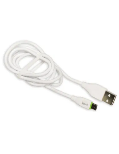 iggual cable USB-A/micro-USB 100 cm blanco
