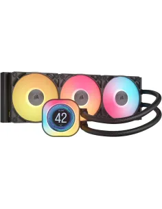 Corsair iCUE LINK TITAN 360 RX LCD Kit Refrigeración Líquida 360mm Negro-REFR60185