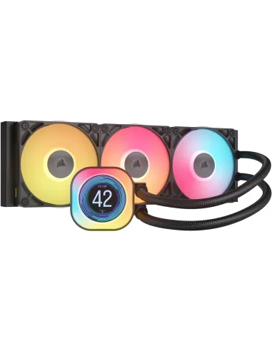 Corsair iCUE LINK TITAN 360 RX LCD Kit Refrigeración Líquida 360mm Negro