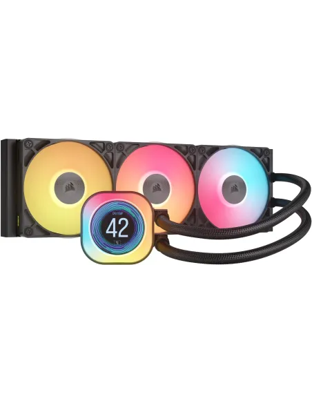 Corsair iCUE LINK TITAN 360 RX LCD Kit Refrigeración Líquida 360mm Negro