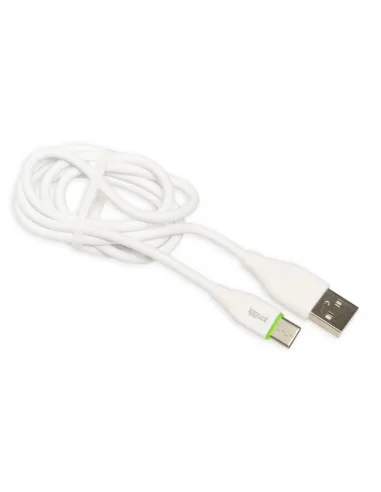iggual cable USB-A/USB-C 100 cm blanco