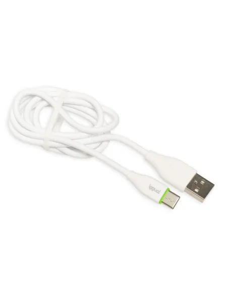 iggual cable USB-A/USB-C 100 cm blanco