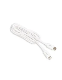 iggual cable USB-C/Lightning 100 cm blanco Q3.0 3A-AATCAT0315