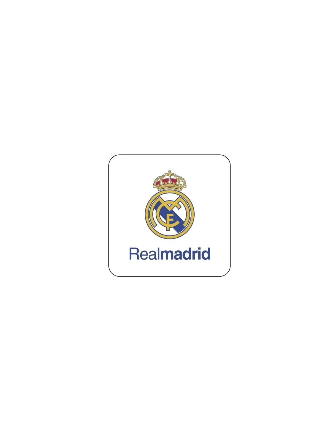 Real Madrid Smart Sticker Escudo