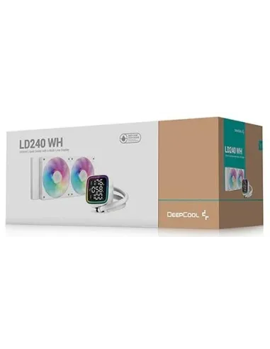 Deepcool LD240 RGB Kit de Refrigeración Líquida 240mm Blanca