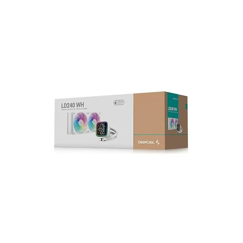 Deepcool LD240 RGB Kit de Refrigeración Líquida 240mm Blanca