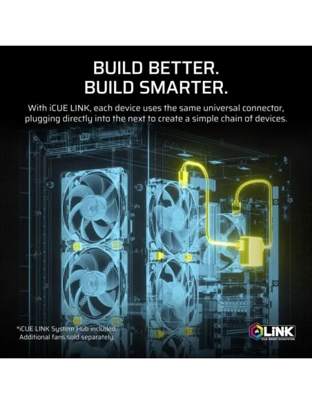 Corsair iCUE LINK TITAN 360 RX LCD Kit Refrigeración Líquida 360mm Negro