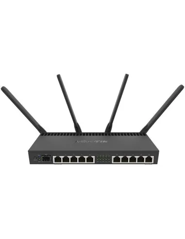 MikroTik RB4011iGS+5HacQ2HnD-IN Router 10 Puertos Gigabit 1 Puerto SFP
