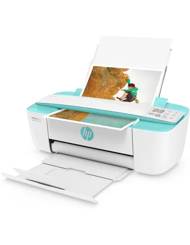HP Deskjet 3760 Impresora de Tinta Multifunción WiFi Azul
