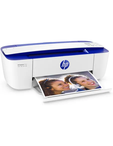 HP Deskjet 3760 Impresora de Tinta Multifunción WiFi Azul