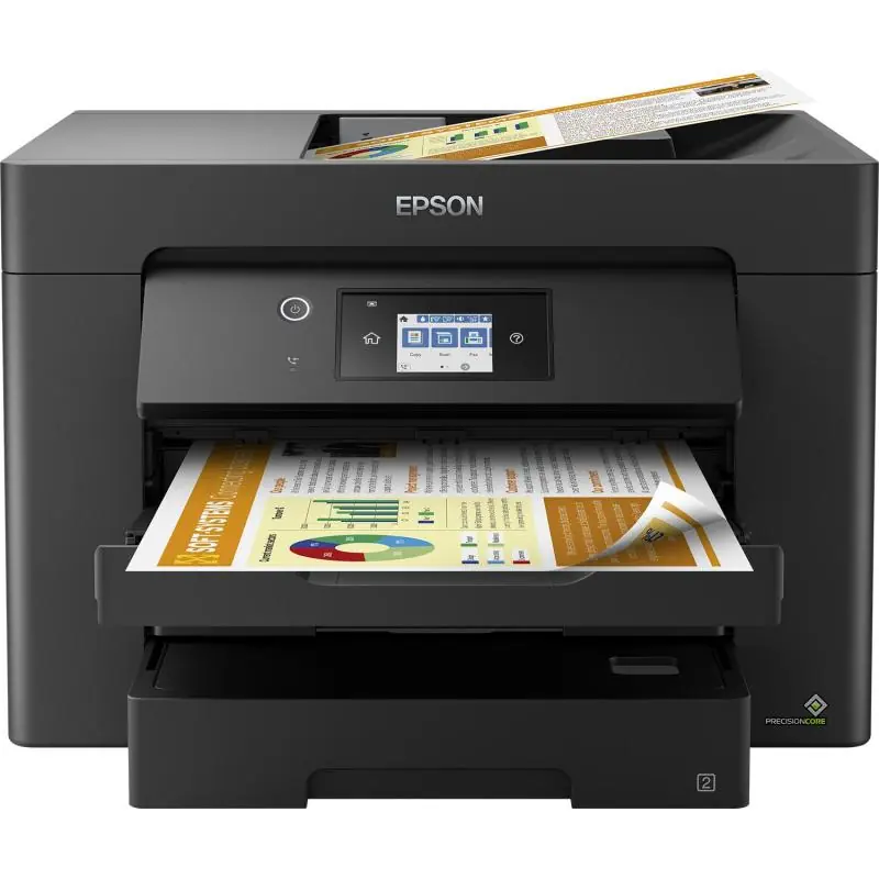 Epson WorkForce WF-7830DTWF Impresora de Tinta Multifunción Color A3 WiFi Dúplex Fax