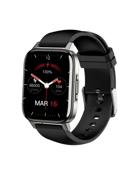 Leotec MultiSport Crystal Smartwatch Negro