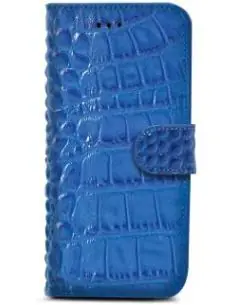 Celly CROCOWIPH6PBL Funda Iphone 6 Plus Cocodrilo Azul