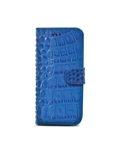 Celly CROCOWIPH6PBL Funda Iphone 6 Plus Cocodrilo Azul