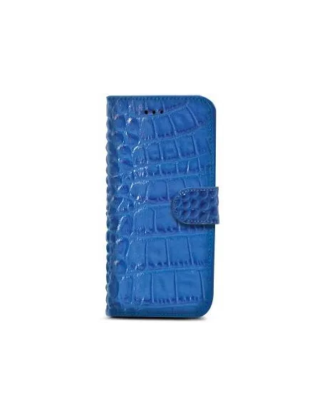 Celly CROCOWIPH6PBL Funda Iphone 6 Plus Cocodrilo Azul