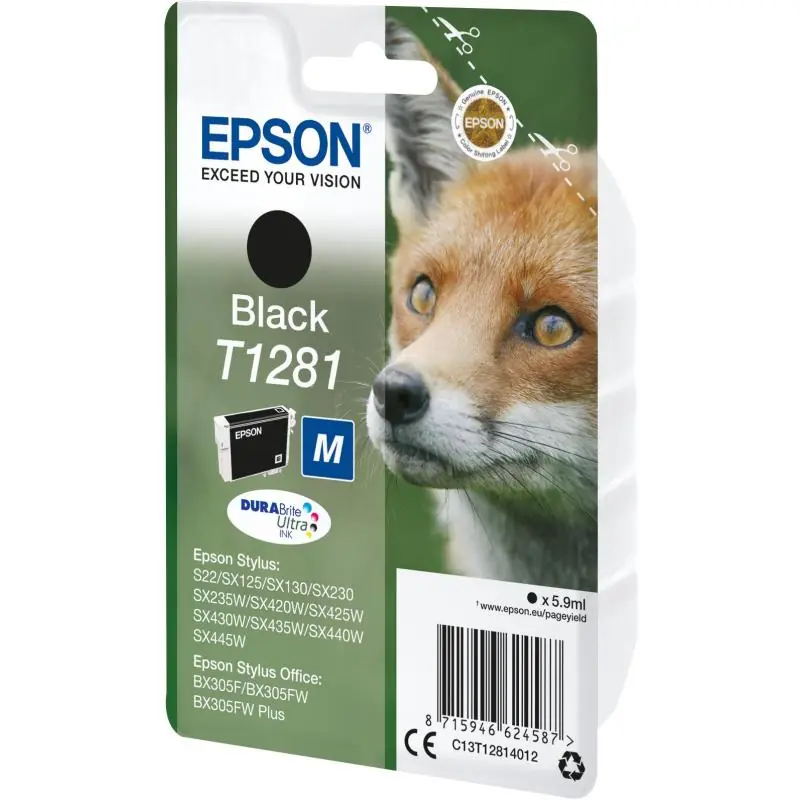 Epson T1281 Cartucho de Tinta Negro