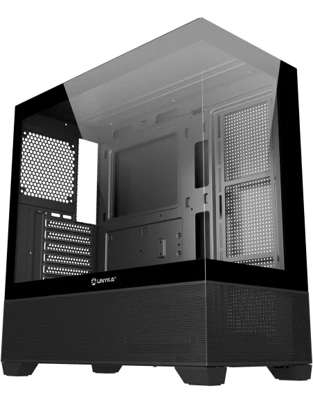UNYKAch Revelat Mid Tower ATX Doble Cristal Templado USB-C Negra