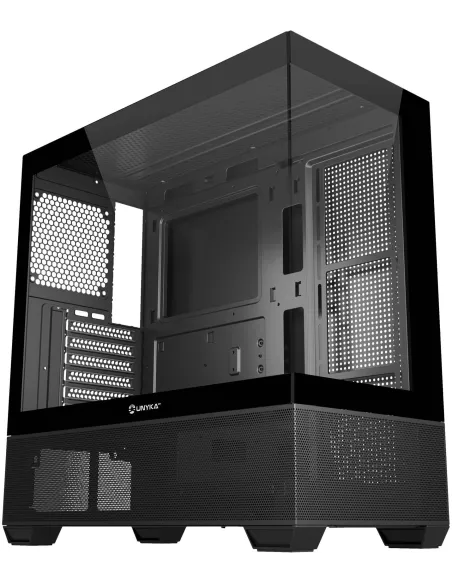UNYKAch Revelat Mid Tower ATX Doble Cristal Templado USB-C Negra