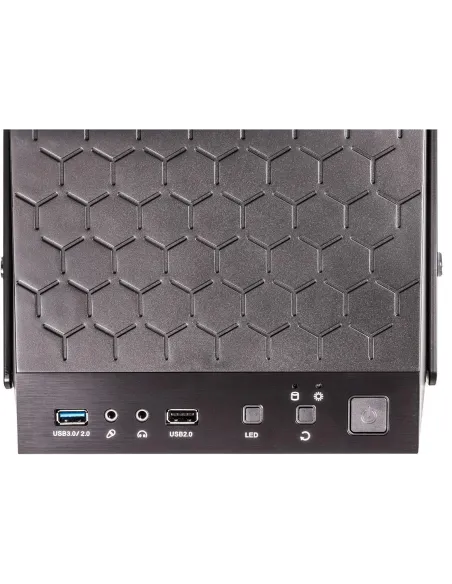 UNYKAch 512101 Exagon Tower Cristal Templado USB 3.0 Negra