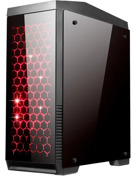 UNYKAch 512101 Exagon Tower Cristal Templado USB 3.0 Negra