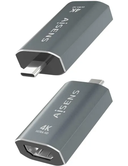 Aisens A109-0862 Conversor HDMI a USB-C Gris