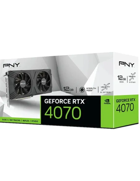 PNY GeForce RTX 4070 VERTO Dual Fan 12GB GDDR6X DLSS3