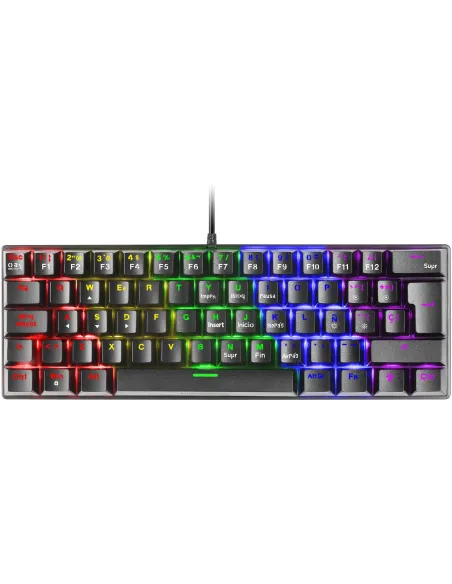 Mars Gaming MK60 Teclado Mecánico FRGB Switch Negro
