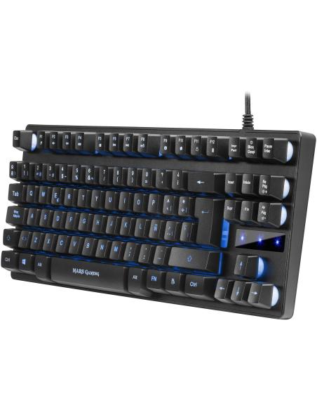 Mars Gaming MKTKL Teclado Mecánico Gaming RGB Negro