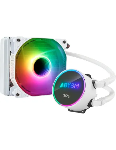 Abysm Gaming Artic White 120 ARGB Kit de Refrigeración Líquida