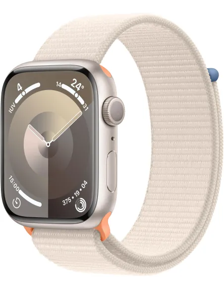 Apple Watch MR983QL/A Series 9 Gps 45mm Starlight Aluminium