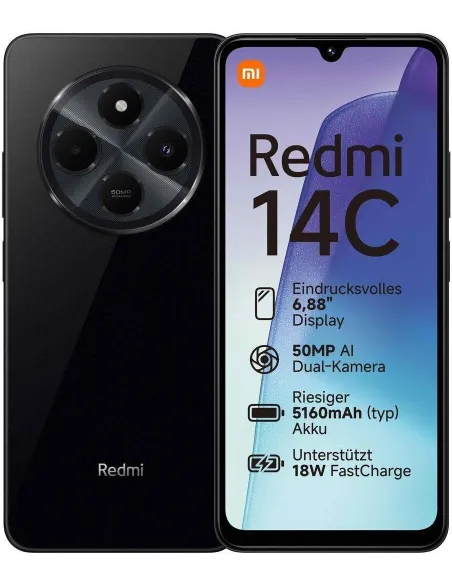Xiaomi Redmi 14C 4/128GB Negro