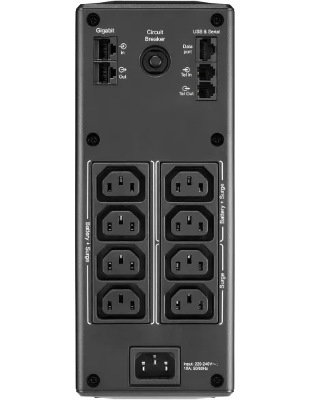 APC Back-UPS Pro SAI Línea Interactiva 1600VA 960W