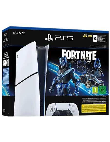 Sony PS5 Slim Digital + Pack Fortnite Cobalt Star