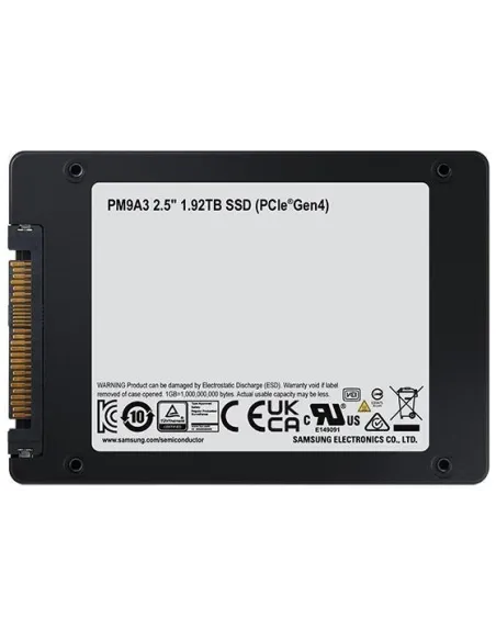 Samsung Datacenter PM9A3 SSD 1.92TB PCIe Gen 4