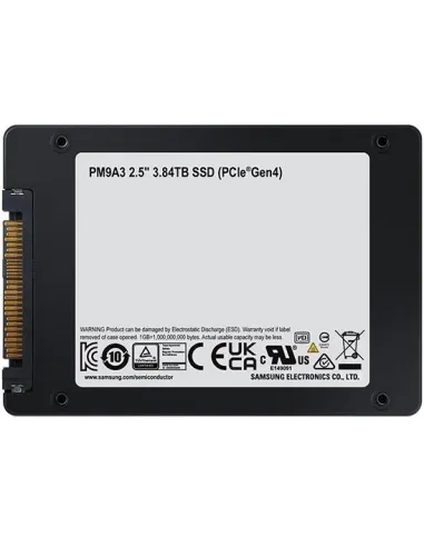 Samsung Datacenter PM9A3 SSD 3.84TB PCIe Gen 4